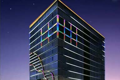 酒店外墻亮化設(shè)計工程